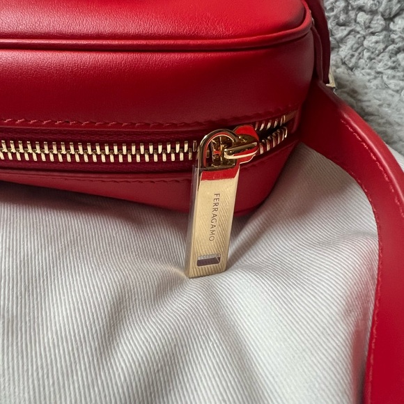 Ferragamo Archive Gancini Camera Crossbody Bag - Picture 9 of 13